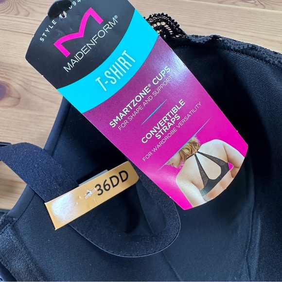 Maidenform Comfort Devotion T-Shirt Bra | Seamless Lift | Underwire | Size 36DD - Picture 4 of 4